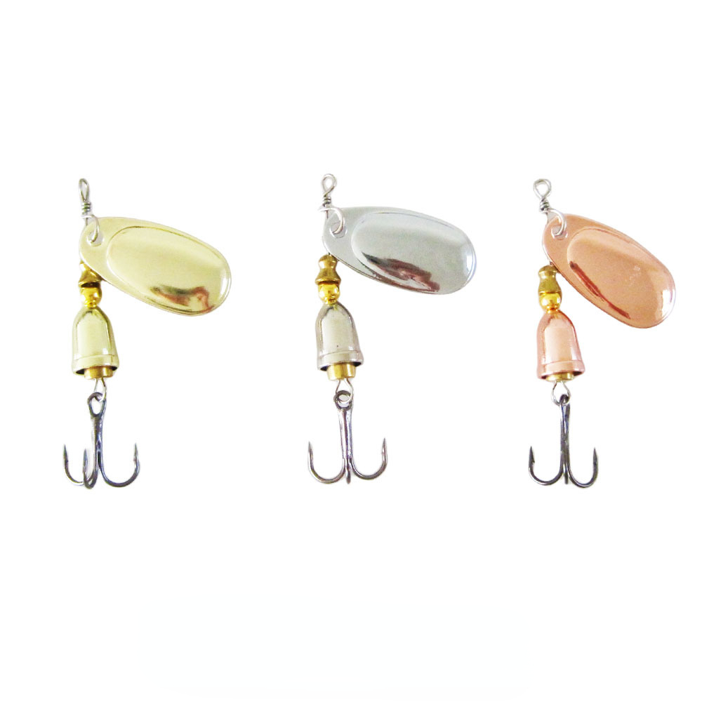 Fishing Lure Spoon - Metal Lure Brass Hard Artificial Spoon
