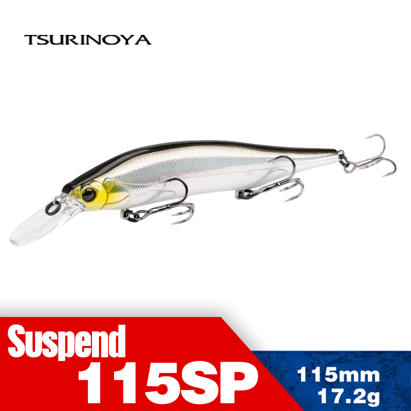 TSURINOYA 115mm 17.2g Suspendi - Fishing Lure Jerkbait recension och pris