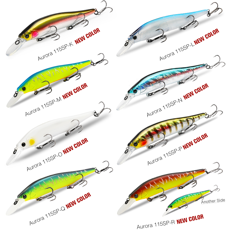 TSURINOYA 115mm 17.2g Suspendi - Fishing Lure Jerkbait recension och pris