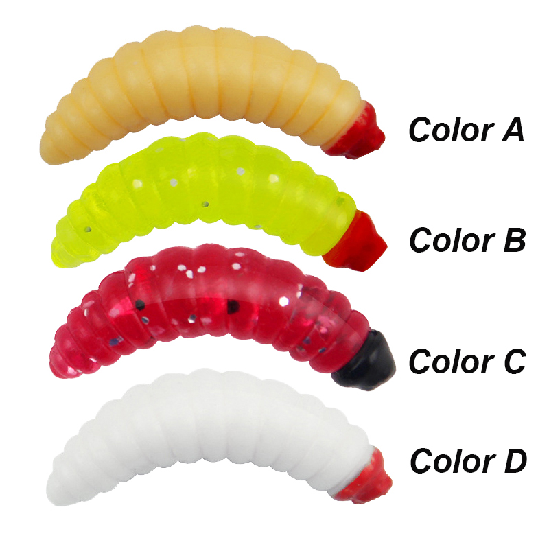 WESTBASS 20/50PCS Soft Larva S - Fishing Lure Swimbait recension och pris