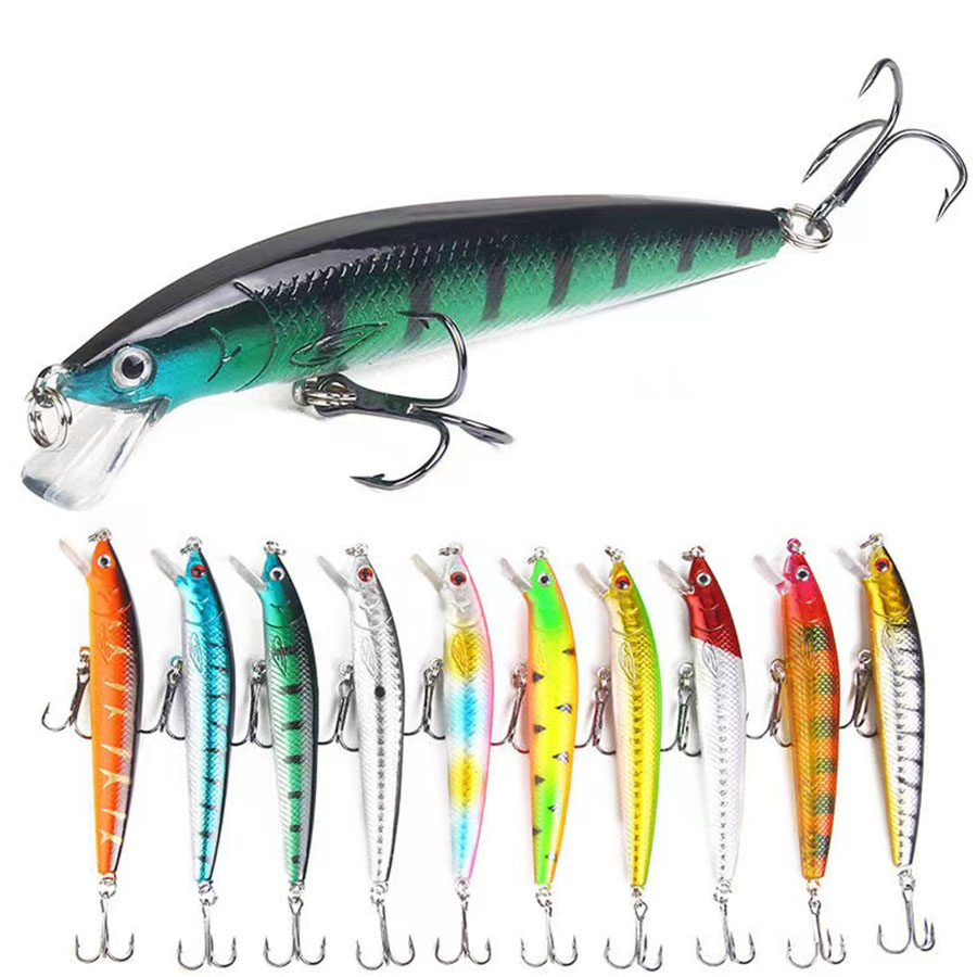 10PCS Jerkbait Minnow Swimbait - Fishing Lure Jerkbait recension och pris