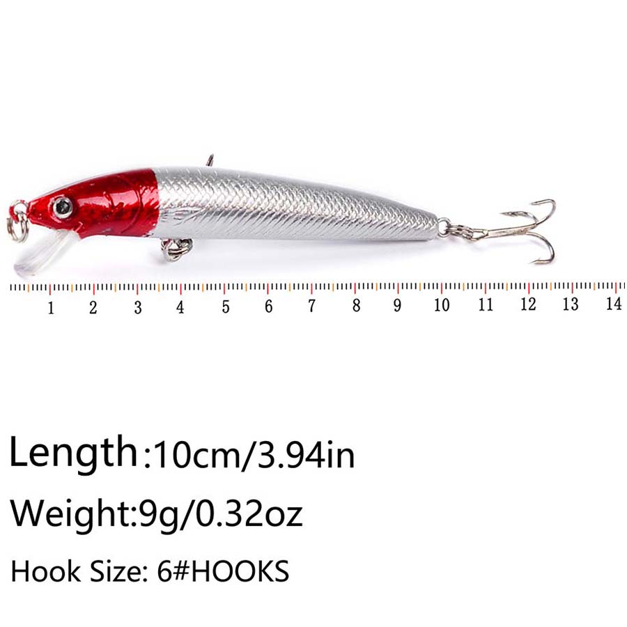 10PCS Jerkbait Minnow Swimbait - Fishing Lure Jerkbait recension och pris