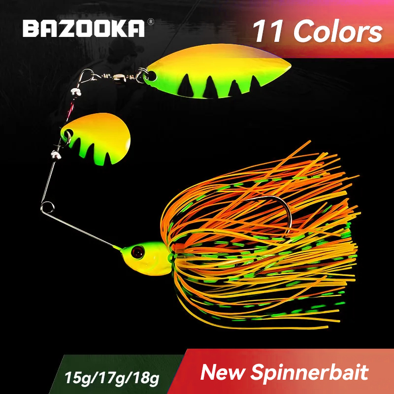 Bazooka 15g 18g Spinnerbait Fi - Fishing Lure Swimbait recension och pris