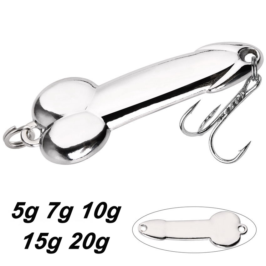 Metal Spoon Penis Shape Fishin - Fishing Lure Spoon recension och pris