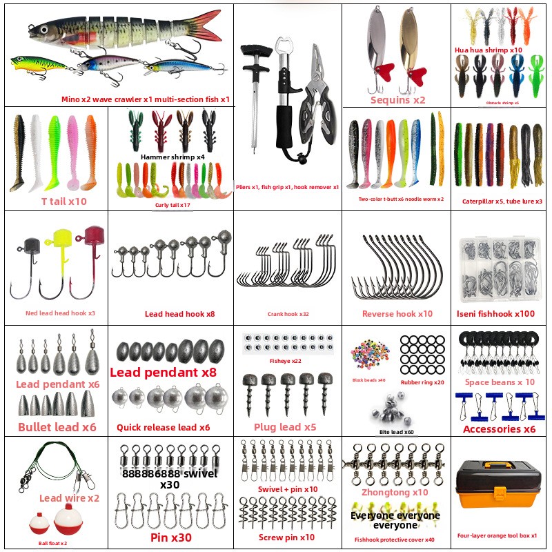 Large Four-Layer Outdoor Fishi - Fishing Lure Box recension och pris