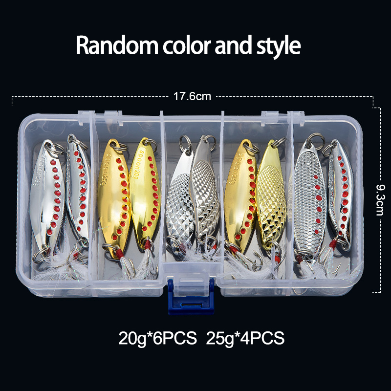 Metal Spoon Spinner Fishing Lu - Fishing Lure Spinner recension och pris