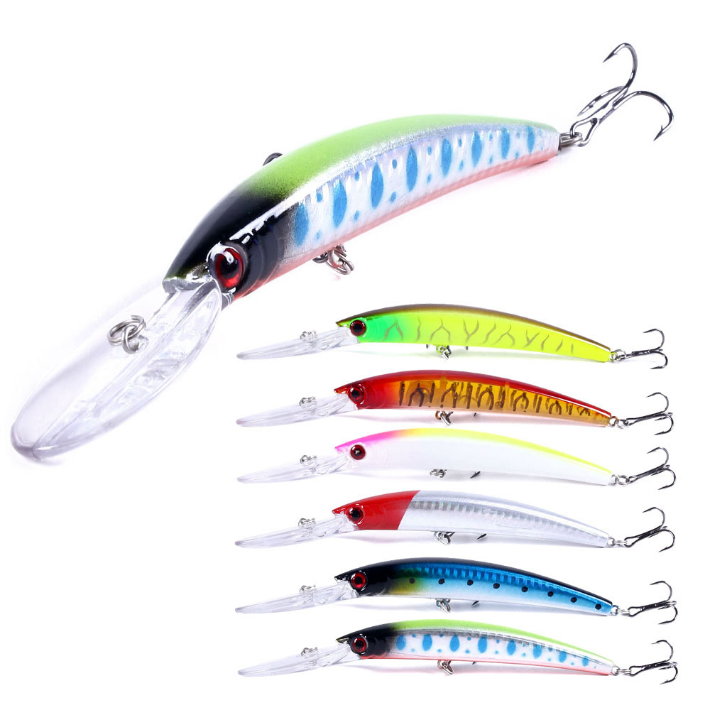1PCS 15cm 15g  Deep Diving Jer - Fishing Lure Swimbait recension och pris