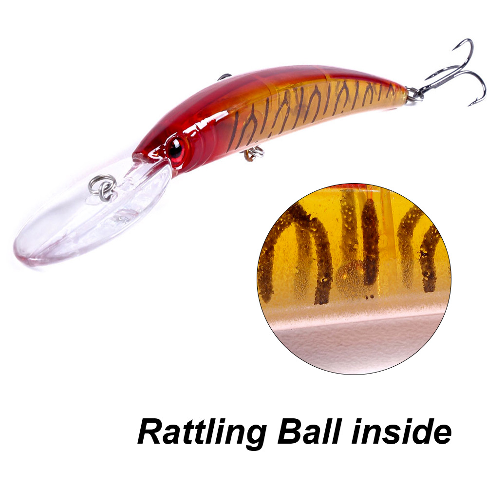 1PCS 15cm 15g  Deep Diving Jer - Fishing Lure Swimbait recension och pris