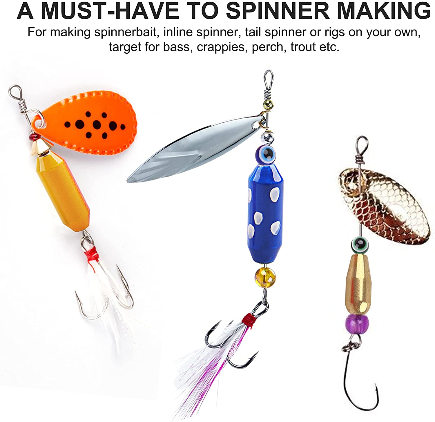 10pcs Fishing Brass Spinner Lu - Fishing Lure Spinner recension och pris