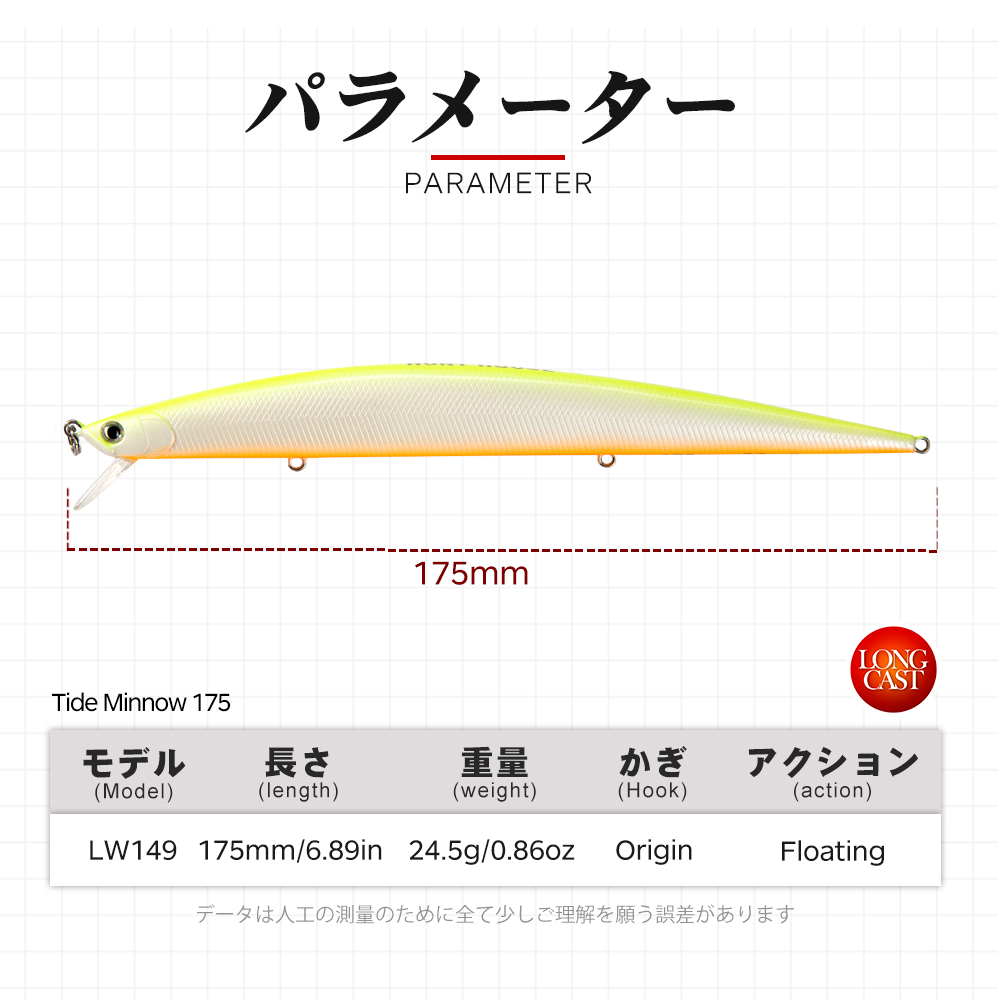 Hunthouse Tide Slim Minnow 175 - Fishing Lure Topwater recension och pris