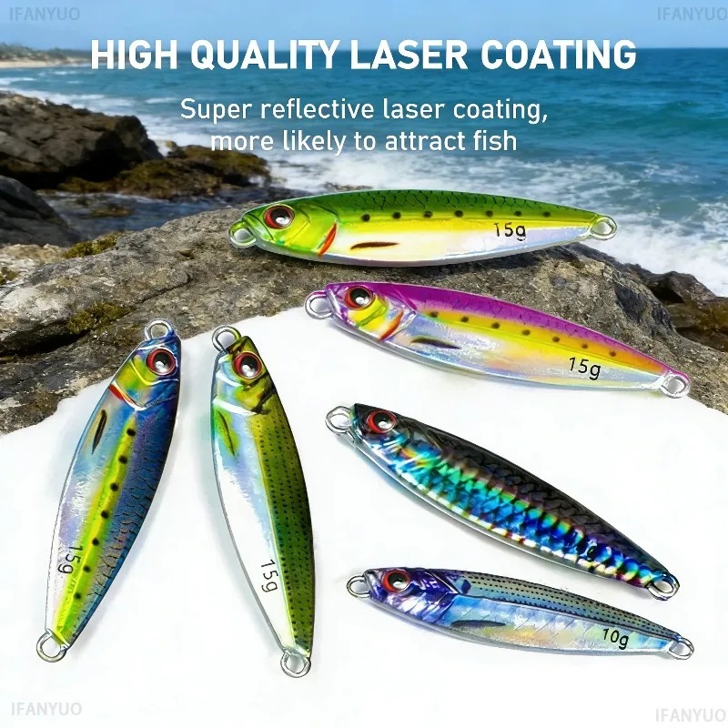 3D Printed Metal VIB Fishing L - Fishing Lure Blade Bait recension och pris