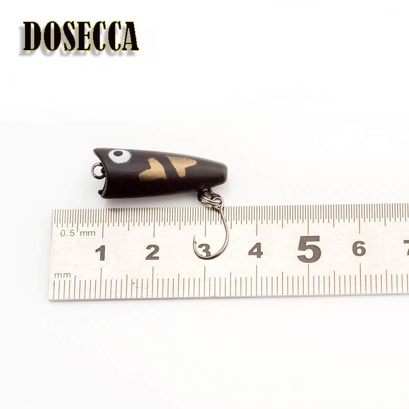 1PCS 2.5cm 1.5g  Topwater Bait - Fishing Lure Topwater recension och pris