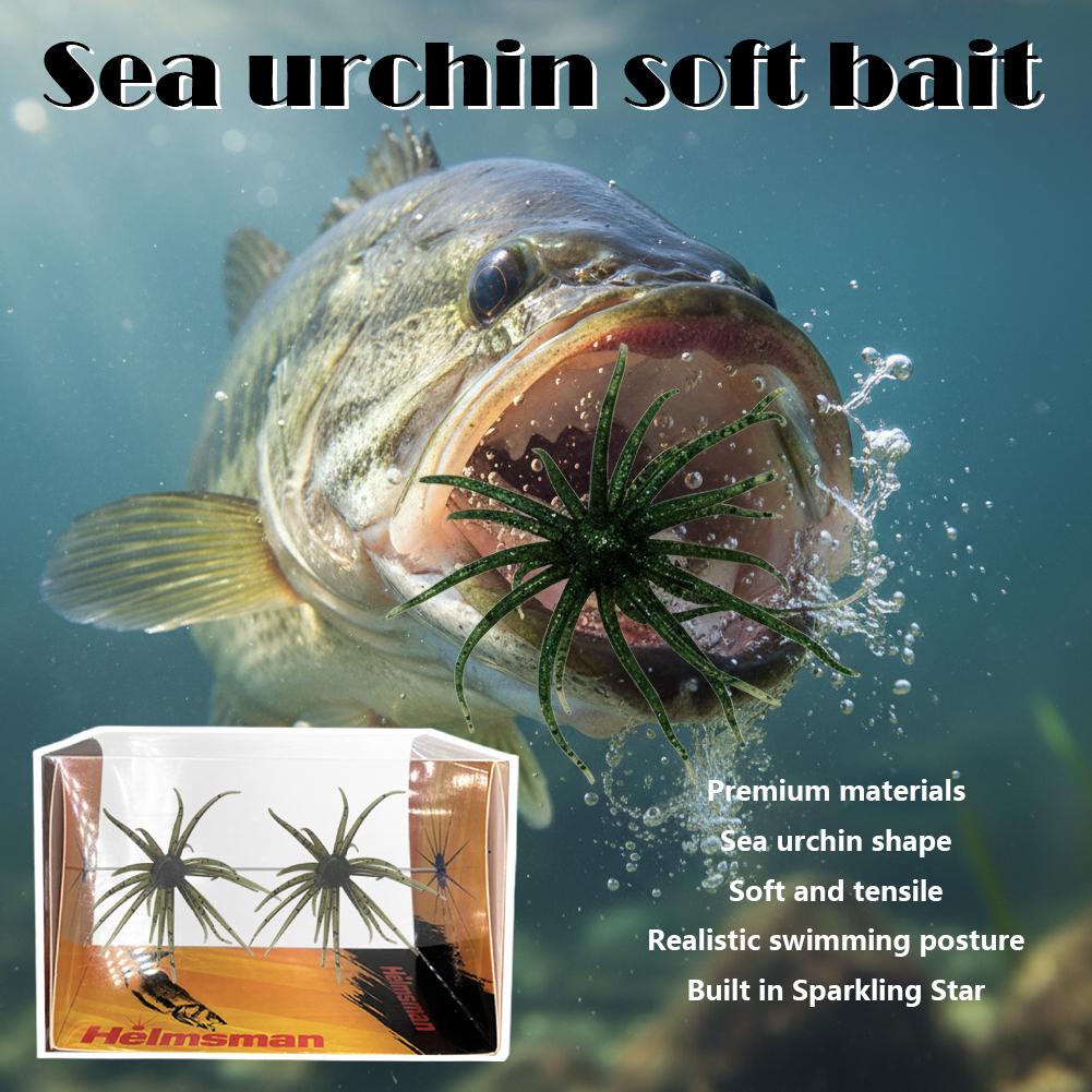 Floating TPR Sea Urchin Spiky  - Fishing Lure Swimbait recension och pris