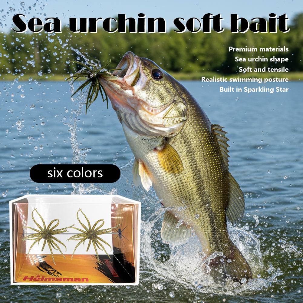 Floating TPR Sea Urchin Spiky  - Fishing Lure Swimbait recension och pris