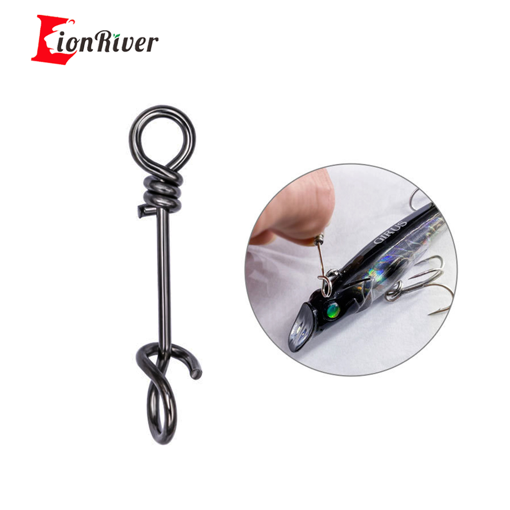 LIONRIVER 100pcs Stainless Ste - Fishing Lure Accessories recension och pris