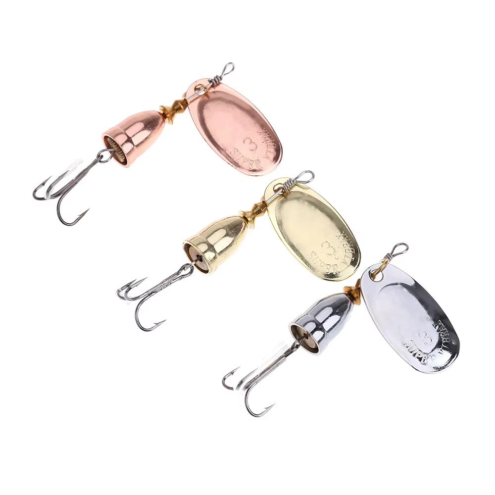 1pc Spinner Metal Lure Brass H - Fishing Lure Spoon recension och pris