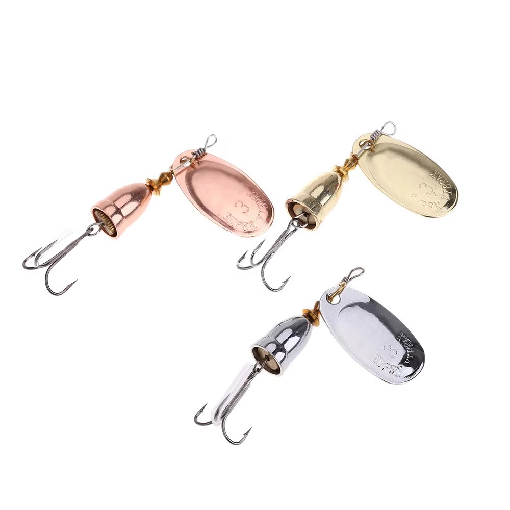 1pc Spinner Metal Lure Brass H - Fishing Lure Spoon recension och pris