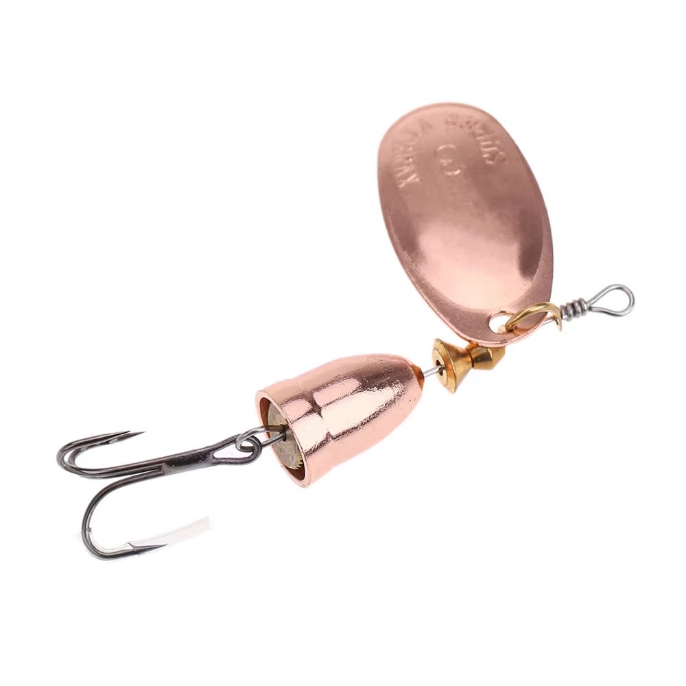 1pc Spinner Metal Lure Brass H - Fishing Lure Spoon recension och pris