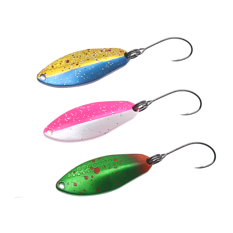 TROUT Spoon 2g 2.3g 3.5g Metal - Fishing Lure Spoon recension och pris