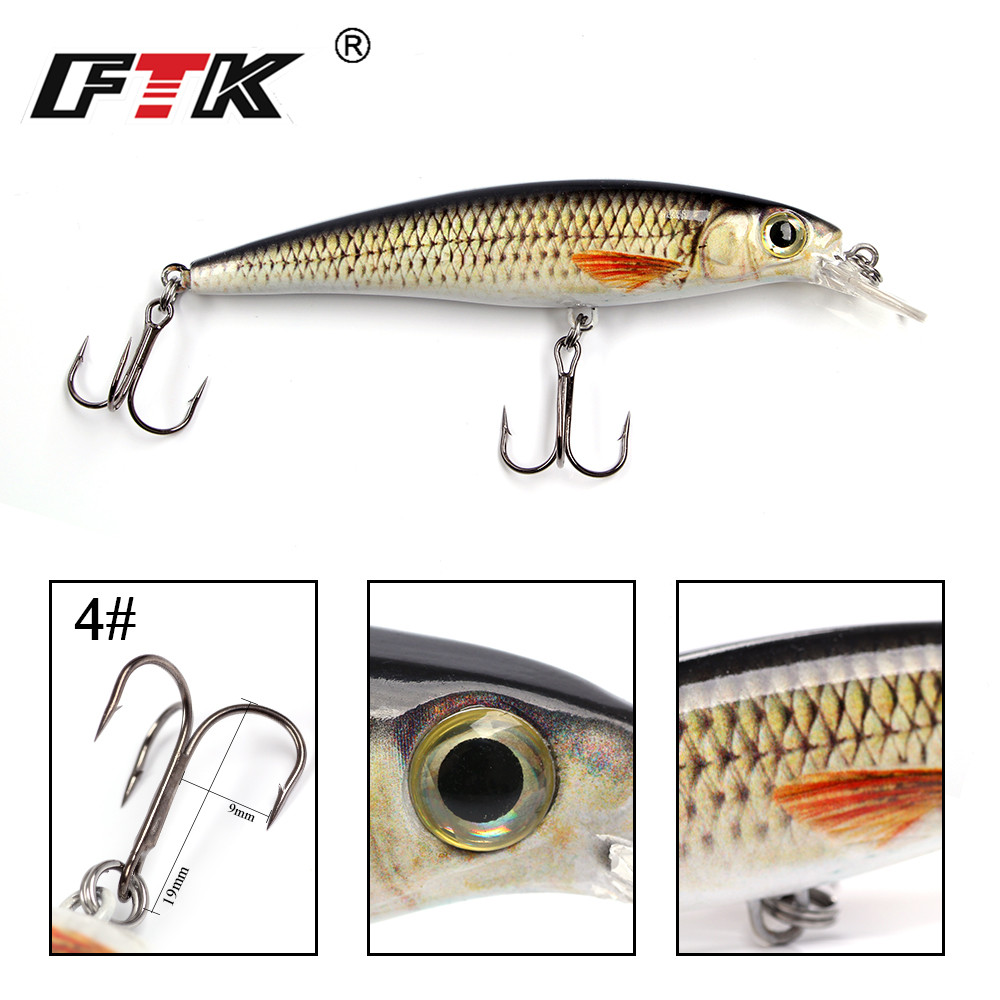 FTK 1pc Minnow Fishing Lure La - Fishing Lure Crankbait recension och pris
