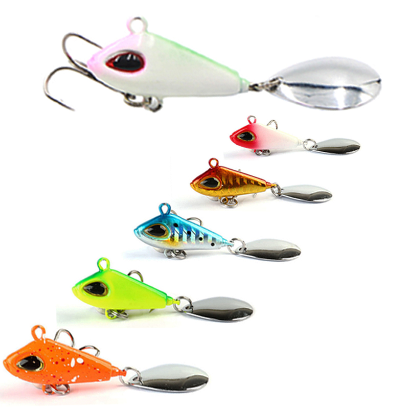 1pc 6/11/18/22g VIB Crankbaits - Fishing Lure Spoon recension och pris
