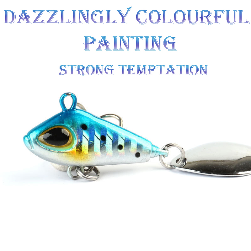 1pc 6/11/18/22g VIB Crankbaits - Fishing Lure Spoon recension och pris