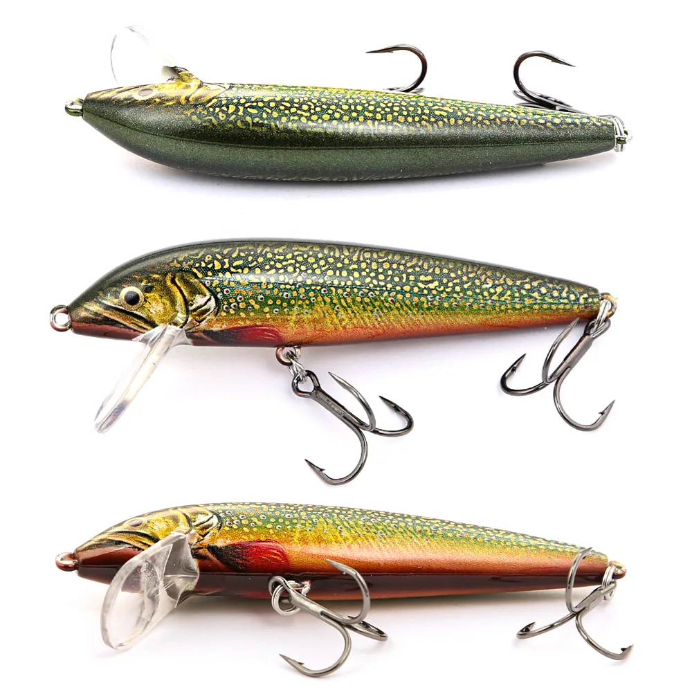 B&U 80mm Sinking Minnow Wobbli - Fishing Lure Jerkbait recension och pris