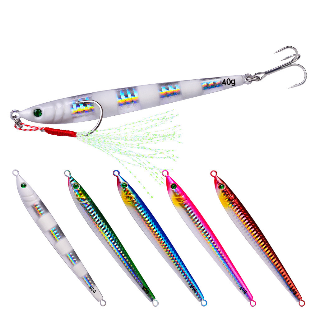 Metal Jig Bait Weight 7g-60g T - Fishing Lure Spoon recension och pris