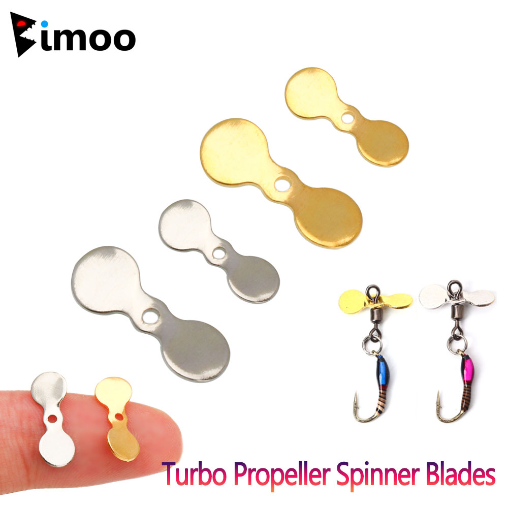Bimoo 20pcs S L Turbo Propelle - Fishing Lure Blade Bait recension och pris