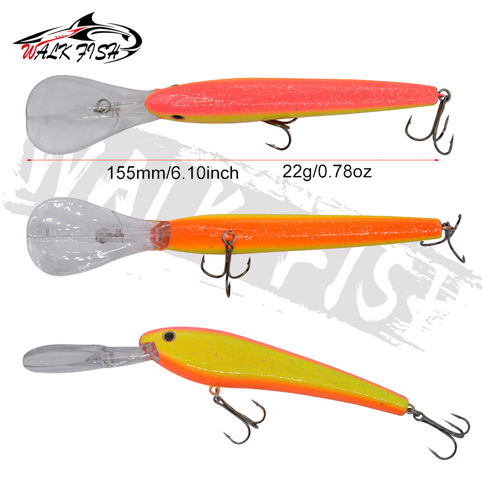 WALK FISH 1PCS Minnow Fishing  - Fishing Lure Swimbait recension och pris