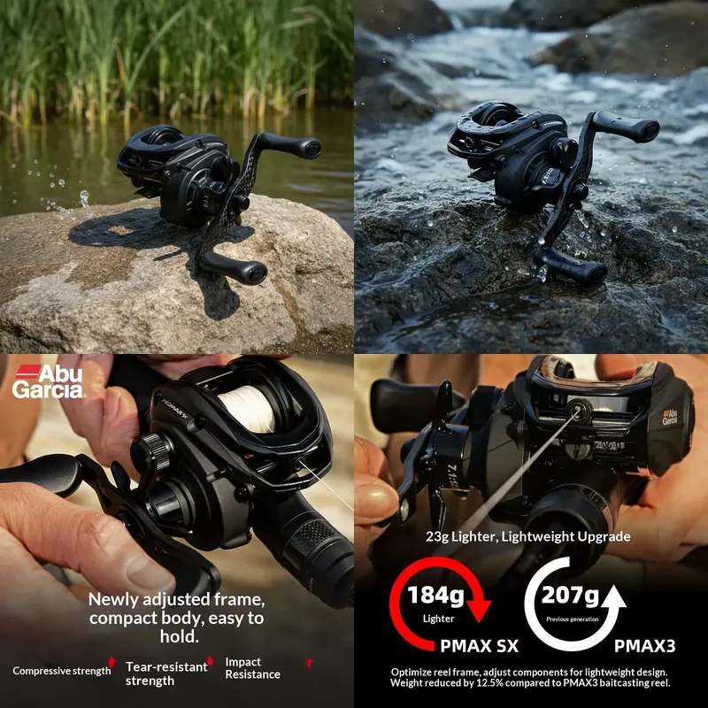 ZGLY Abu Garcia PMAX SX Baitca - Abu Garcia Reel Max recension och pris