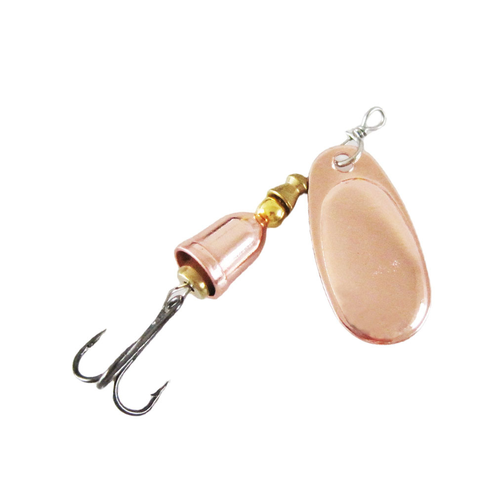 Metal Lure Brass Hard Artifici - Fishing Lure Spoon recension och pris