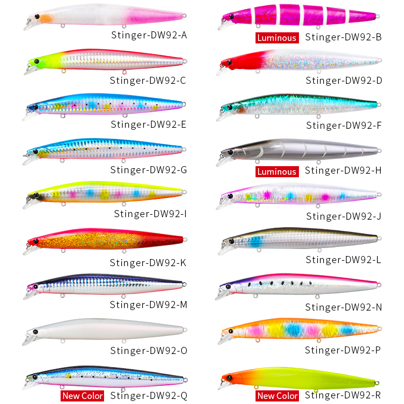 TSURINOYA 140mm 26g STINGER 14 - Fishing Lure Jerkbait recension och pris