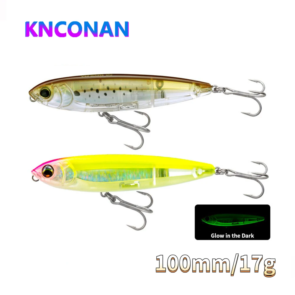 KNCONAN 100mm 17g Surface Penc - Fishing Lure Swimbait recension och pris