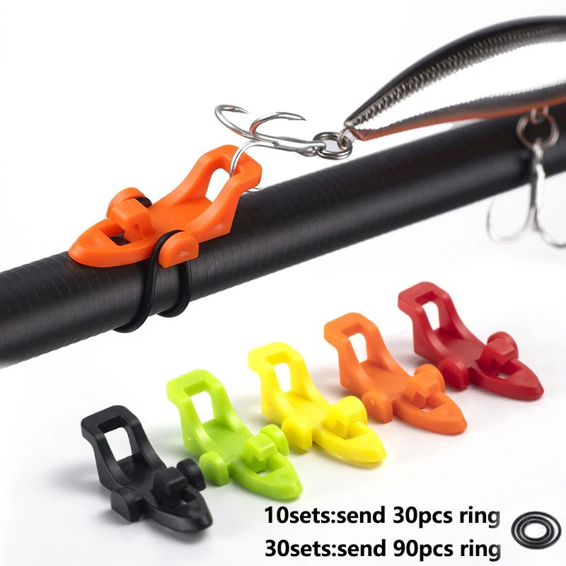 10-30pcs Fishing Rod Pole Hook - Fishing Lure Jig recension och pris